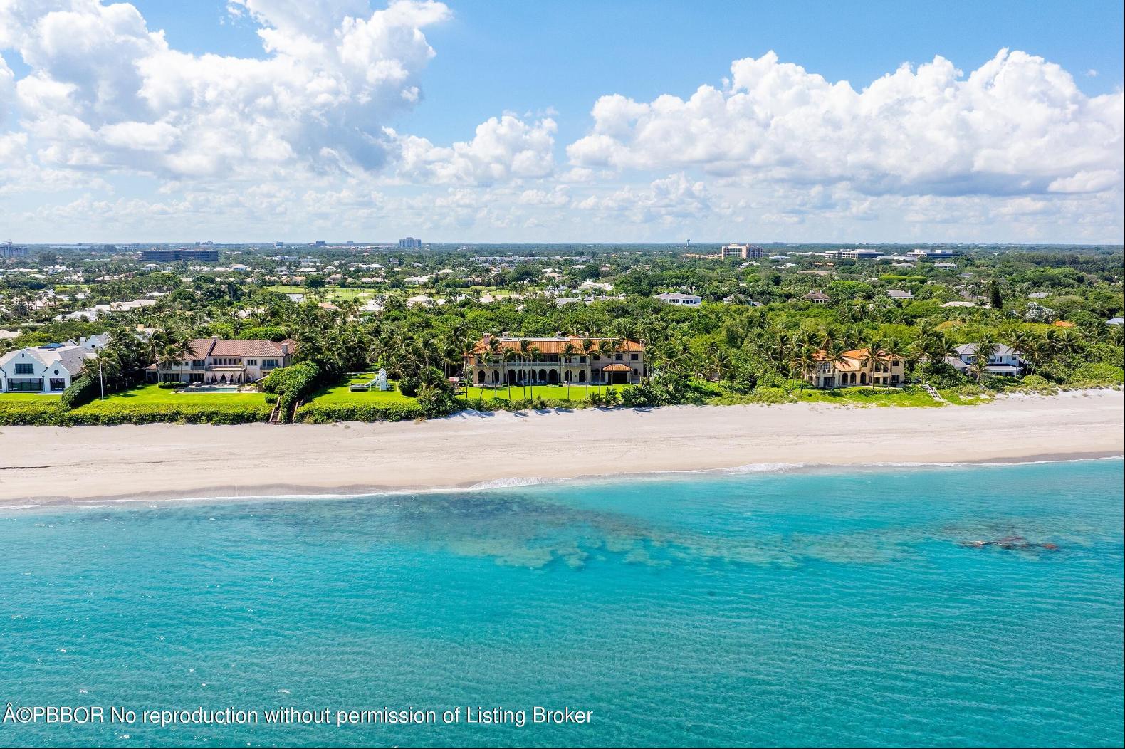 Nestled on a secluded stretch of Seminole beach and lining the azure waters of the Atlanti