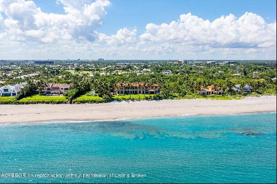 Nestled on a secluded stretch of Seminole beach and lining the azure waters of the Atlanti