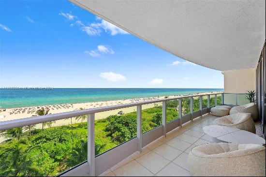 Experience luxury living at its finest in one of Miami Beach's most sought-after oceanfron