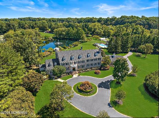 Experience the grandness of this stunning estate, ideally situated on over 20 acres of met