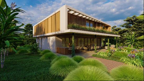 A stylish, newly built villa designed by renowned architect Max Lago.