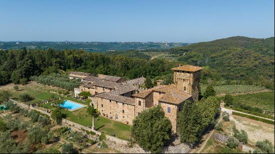 Wonderful castle for sale near Florence, Tuscany.