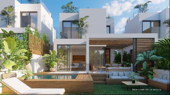 An exclusive residential project in Cala Tarida.