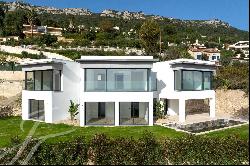 Modern Villa in Vence with Panoramic sea and hills views