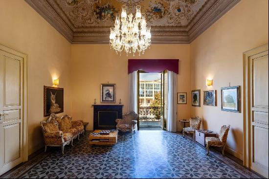 Prestigious noble floor in a historic building in Scicli