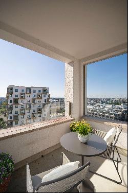 Apartment with alpine view over the Isar floodplains