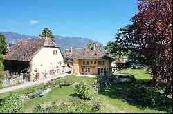 Superb 18th Century Property, Ten Hectares, Near Yverdon, 1422