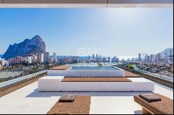 Penthouse for Sale in Calpe with Panoramic Views and Private Sol, Calpe 03710