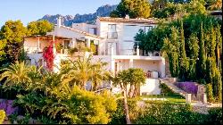 Seafront Villa for Sale in Altea, Prime Location, Altea 03590