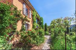 Hacienda style villa for sale in Vauvenargues, absolute peace, Sainte Victoire view