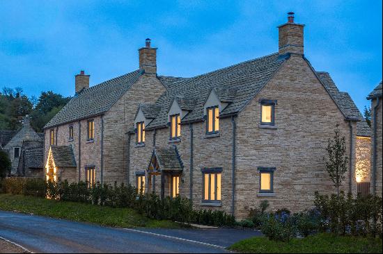 A brand new detached, 4 bedroom Cotswold stone home in the heart of the pretty village of 