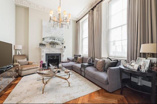 Two bedroom apartment for sale at Lancaster Gate W2 with parking space.