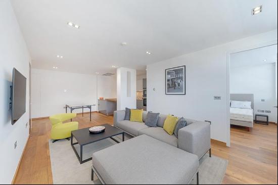 Two bedroom apartment to rent in a luxury Camden development.