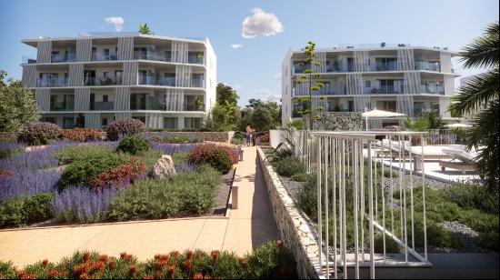 New modern apartments for sale in Cala d'Or, east coast of Mallo, Santanyi 07660