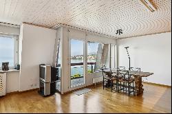 Penthouse apartment in the heart of Montreux with panoramic view