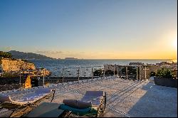 Marseille 7th District, Malmousque - House with Garden and Rooftop Sea View