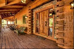 Experience The Timeless Charm Of A True Log Home.