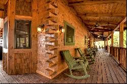 Experience The Timeless Charm Of A True Log Home.