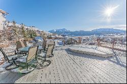 Rare Two-Story Mountain Edge Condominium in Mt. Crested Butte