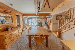 Rare Two-Story Mountain Edge Condominium in Mt. Crested Butte