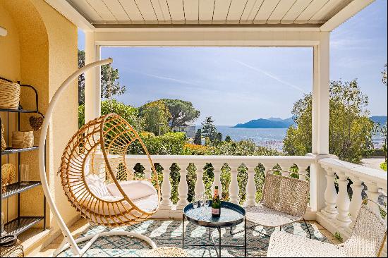 Cannes Croix des Gardes  - Comfortable villa with panoramic sea views