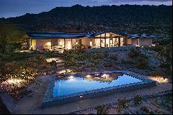 Natural Desert Estate High Above the Valley Floor with City Views