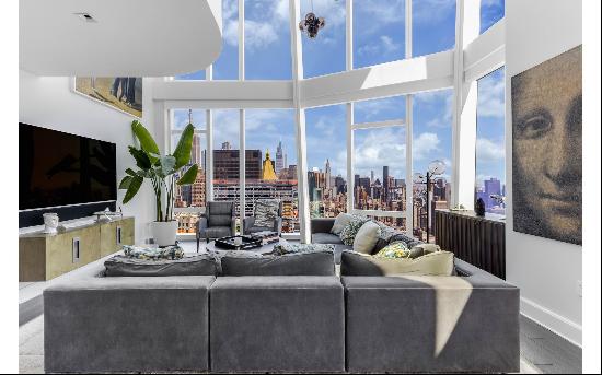 Welcome to your jewel duplex home in the sky! This stunning, unique, rarely available 2