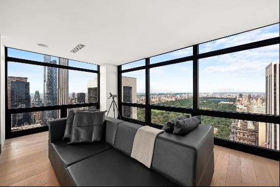 Refined luxury living, and jaw-dropping cityscape and Central Park views await you at t