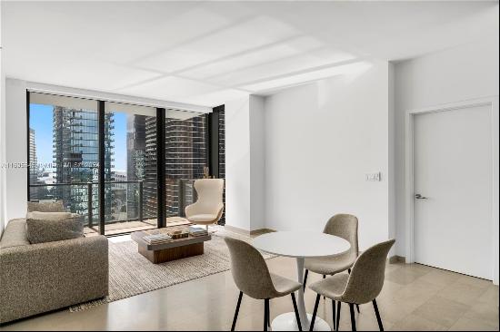 Beautifully furnished and appointed 2 bedroom, 2.5 bathroom in the heart of Brickell. East