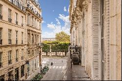 Family and reception apartment close to the Jardin des Tuileries