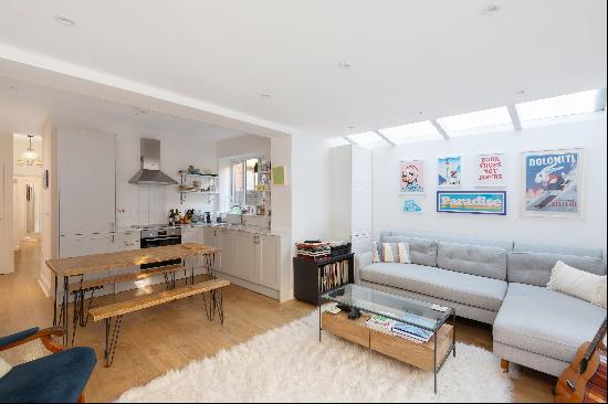 A two bedroom garden flat in NW6.