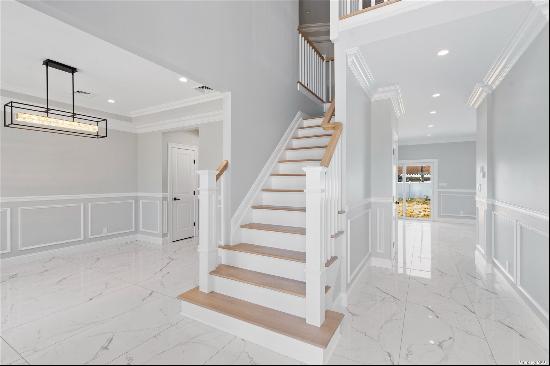 Incredible brand new construction to be built in Bethpage. This center hall colonial sits 