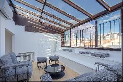 Penthouse with terrace and panoramic view