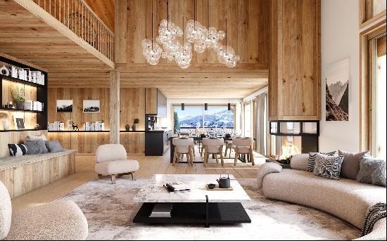 Chalet Vauvray 2 - New chalet of 392 sqm with 4 bedrooms and wellness area