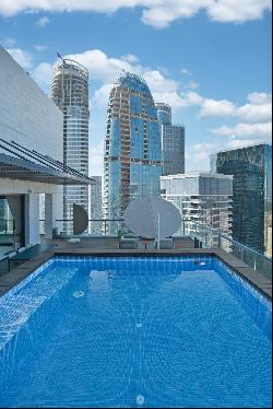 Luxurious Fully Furnished Sky Villa with a Pool