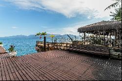 Residence with private dock and ocean view, spanning four floors