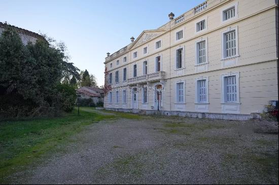 Neoclassical Chateau with Private 4-Hectare Park