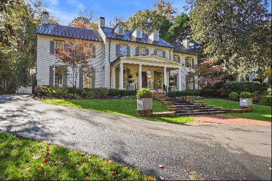 Stunning Traditional Home on Scenic Private Acre