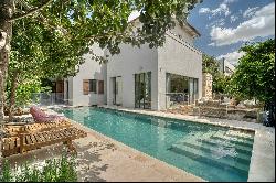 Three-Story Luxury Villa with a Pool