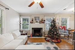 Darling Forest Hills Cottage all dressed up for the Holidays!