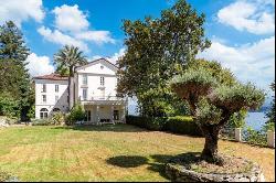 Prestigious historic villa on the Piedmont shore of Lake Maggiore