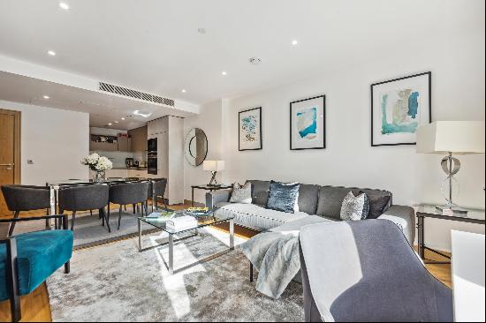 Two bedroom apartment available for short let on Hermitage Street, W2.