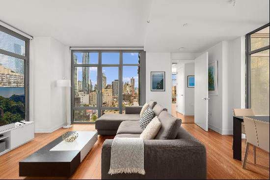 FULLY FURNISHED: FLEXIBLE LEASE TERMS Luxury Tribeca Living with Panoramic City 