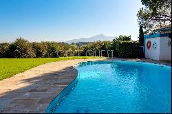 URRUGNE - A SUPERB MANSION COMMMANDING A VIEW OF THE OCEAN AND THE MOUNTAINS