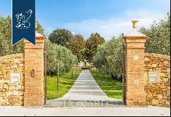 Historical villa in a panoramic position for sale in the province of Pisa