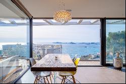 Marseille 7th, Roucas Blanc - Stunning Sea View Architect Villa