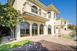 Atrium Entry Villa with Private Beach