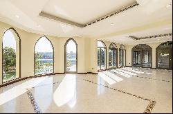 Atrium Entry Villa with Private Beach