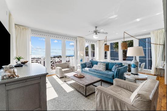 Stunning Two-Level Gulf-front Condo In Gated 30A Community