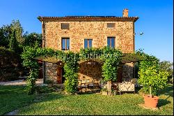 country house dating 1800 overlooking Todi